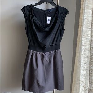 Gap Black and Grey Dress NWT